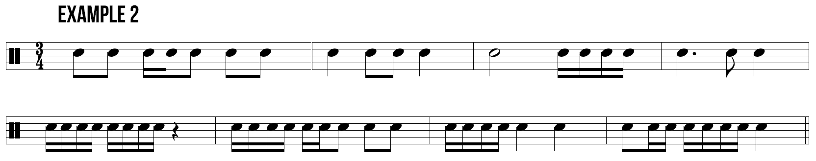 5 Sight Reading Example Tests for Rockschool Grade 3 Drums β Unofficial ...