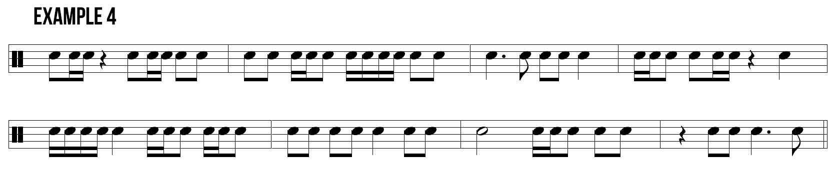 5 Sight Reading Example Tests For Rockschool Grade 3 Drums Unofficial