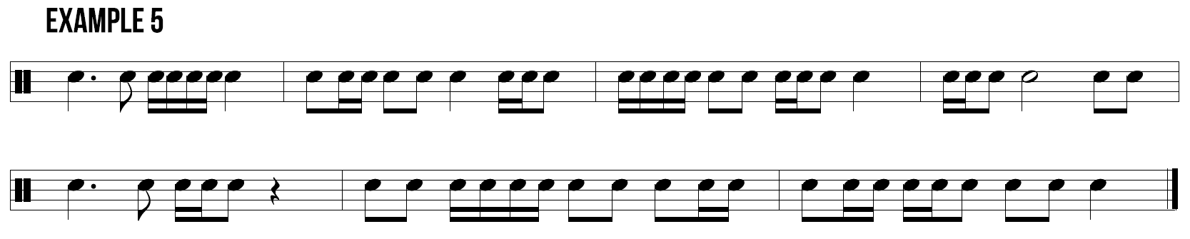 5 Sight Reading Example Tests for Rockschool Grade 3 Drums β Unofficial ...