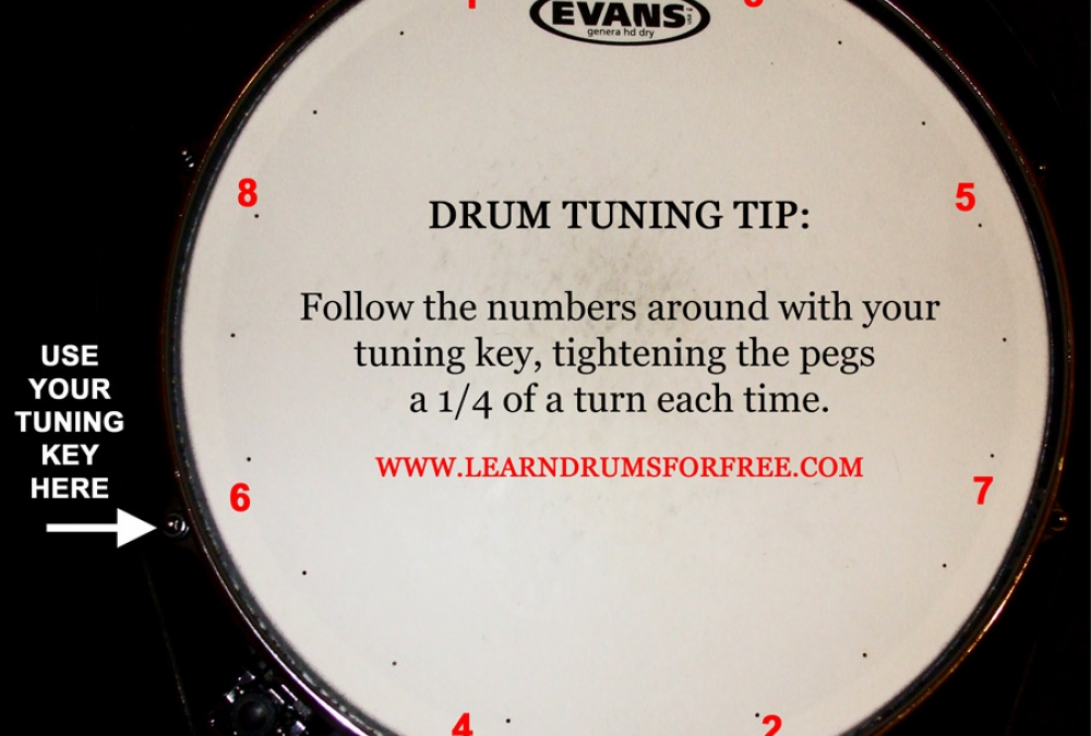 snare tuning how to tune drums learn drums for free