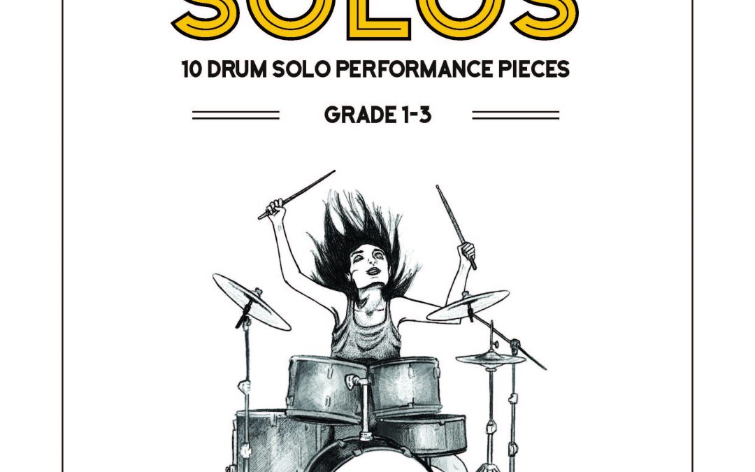 (Premium) – Drum Book PDF – 10 drum solo performance pieces grade 1-3
