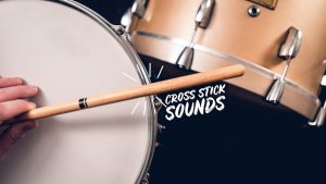 cross stick snare drum hit