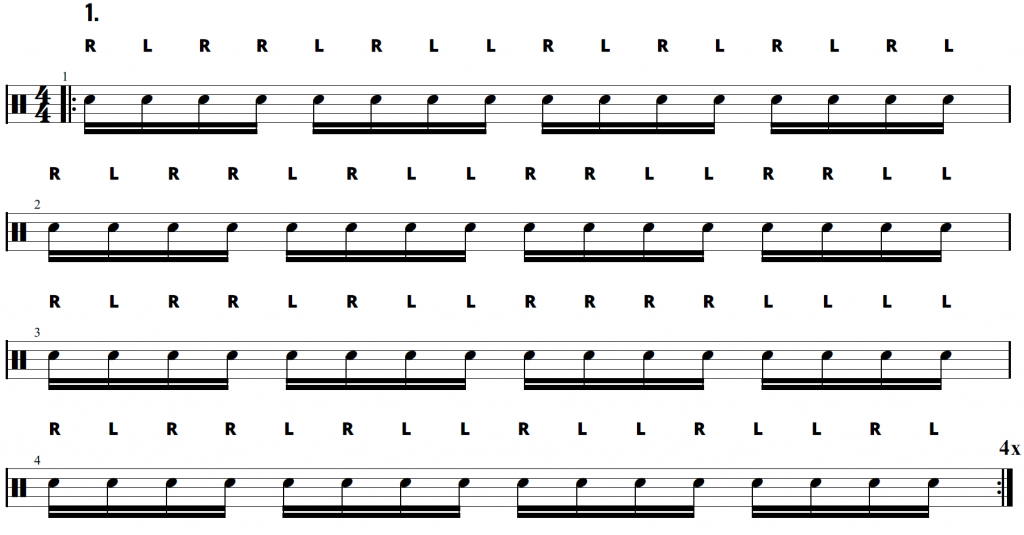 Intermediate Snare Warm Up