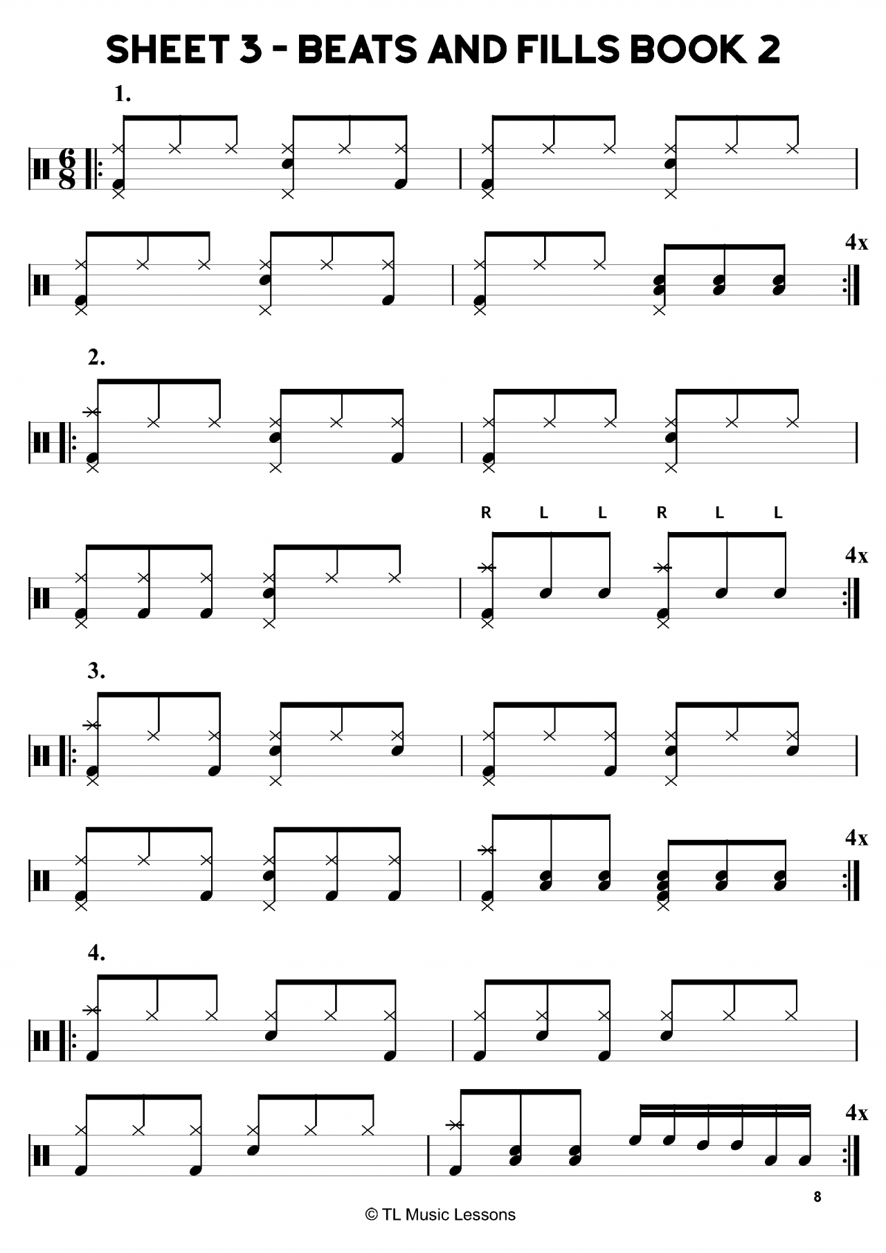 basic drum beats demonstration basic drum beats demonstration