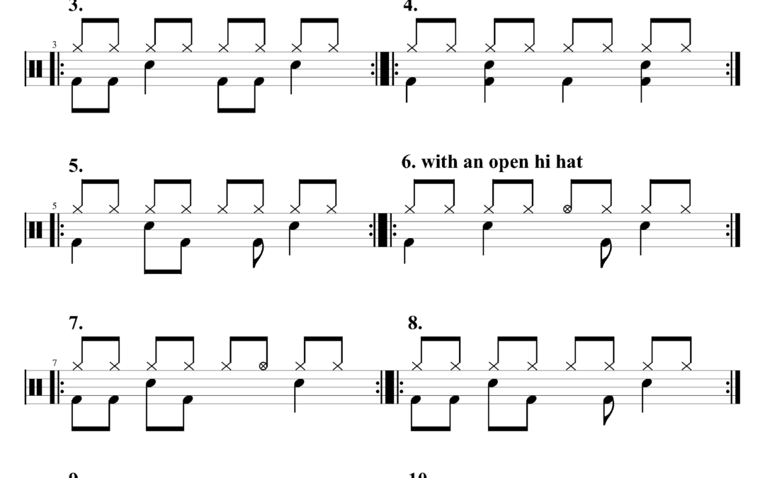 50 Beginners Drum Beats